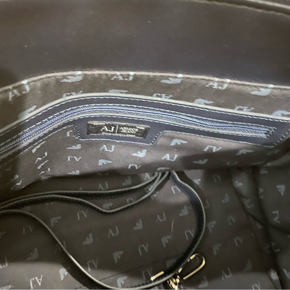 🌺Armani Jeans Navy Blue Handbag - Picture 5 of 16